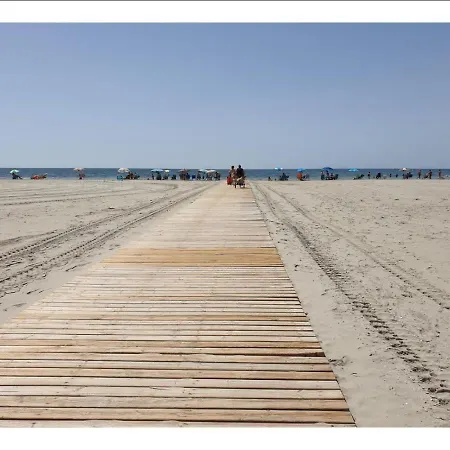 Santa Pola, En Playa Del Tamarit Con Piscina. Appartement Santa Pola