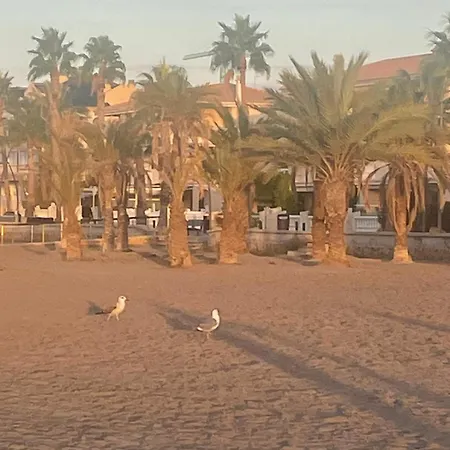 Santa Pola, En Playa Del Tamarit Con Piscina.